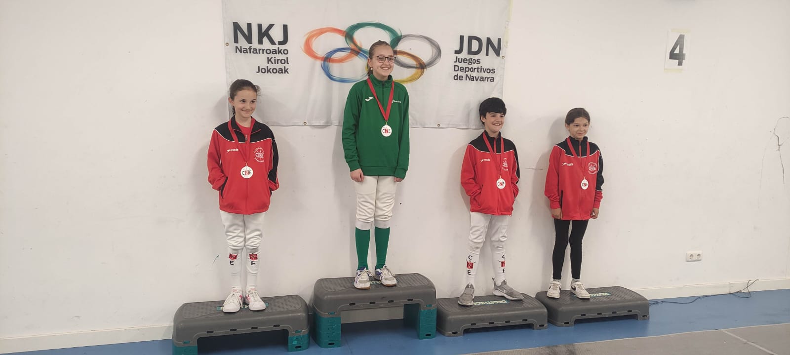 Clasificaciones 3&ordf; jornada JDN Espada Mixta M11 y M15